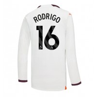 Koszulka piłkarska Manchester City Rodri Hernandez #16 Strój wyjazdowy 2023-24 tanio Długi Rękaw
